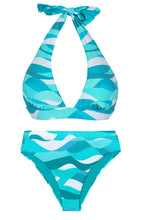 Carica l'immagine nel visualizzatore di Gallery, Product Front: Rio De Sol Completo Set Mayaguana Halter-Cos Hotpant-Cos