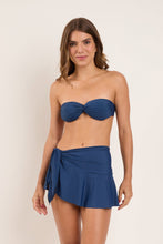 Carica l'immagine nel visualizzatore di Gallery, Image 05: Rio De Sol Gonna Da Spiaggia Mini Skirt Navy