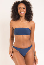 Carica l'immagine nel visualizzatore di Gallery, Image 04: Rio De Sol Reggiseno Top Navy Bandeau-Reto