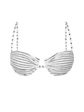 Carica l'immagine nel visualizzatore di Gallery, Product Front: Rio De Sol Reggiseno Top Linea-White Zaya