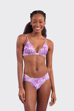 Carica l'immagine nel visualizzatore di Gallery, Model Front: Rio De Sol Slip Bottom Trail-Purple Baobi-Cheeky