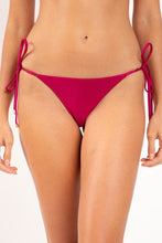 Carica l'immagine nel visualizzatore di Gallery, Gallery: Rio De Sol Slip Bottom Shimmer-Desejo Cheeky-Tie-Gold