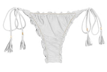 Carica l'immagine nel visualizzatore di Gallery, Product Front: Rio De Sol Slip Bottom Shimmer-White Frufru-Fio