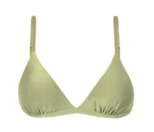 Carica l'immagine nel visualizzatore di Gallery, Product Front: Rio De Sol Reggiseno Top Oliva Tri-Fixo