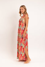 Carica l'immagine nel visualizzatore di Gallery, Image 02: Rio De Sol Vestito Da Spiaggia Sea-Bloom Long Dress Chiara