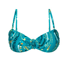 Carica l'immagine nel visualizzatore di Gallery, Product Front: Rio De Sol Reggiseno Top Rain Bandeau-Crispy