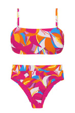 Carica l'immagine nel visualizzatore di Gallery, Product Front: Rio De Sol Completo Set Antelope Bandeau-Reto Hotpant-Cos