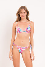 Carica l'immagine nel visualizzatore di Gallery, Model Front: Rio De Sol Slip Bottom Splash Cheeky-Tie