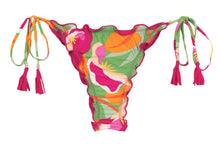 Carica l'immagine nel visualizzatore di Gallery, Product Front: Rio De Sol Slip Bottom Green-Bloom Frufru-Fio