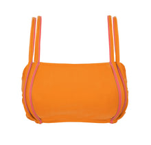 Carica l'immagine nel visualizzatore di Gallery, Product Front: Rio De Sol Reggiseno Top Duo Orange