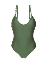 Carica l'immagine nel visualizzatore di Gallery, Product Front: Rio De Sol Intero Shimmer-Croco Hype-Noa