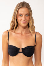 Carica l'immagine nel visualizzatore di Gallery, Gallery: Rio De Sol Reggiseno Top Malibu-Black Zaya