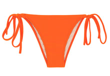 Carica l'immagine nel visualizzatore di Gallery, Product Front: Rio De Sol Slip Bottom Tangerina Lacinho