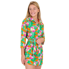 Carica l'immagine nel visualizzatore di Gallery, Gallery: Rio De Sol Camicia Green Bloom Chemise