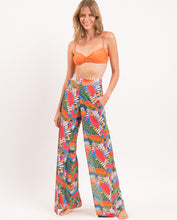 Carica l'immagine nel visualizzatore di Gallery, Gallery: Rio De Sol Pantaloni Da Spiaggia Jungle Wide Pants