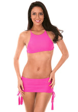 Carica l'immagine nel visualizzatore di Gallery, Image 03: Rio De Sol Reggiseno Soutien Ambra Jupe Rosa Choque