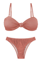Carica l'immagine nel visualizzatore di Gallery, Product Front: Rio De Sol Completo Set Shimmer-Copper Bandeau-Joy Essential
