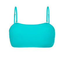 Carica l'immagine nel visualizzatore di Gallery, Product Front: Rio De Sol Reggiseno Top Jade Bandeau-Reto