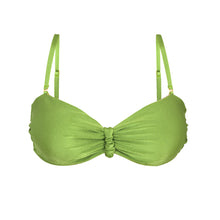 Carica l'immagine nel visualizzatore di Gallery, Product Front: Rio De Sol Reggiseno Top Shimmer-Botanica Bandeau-Crispy