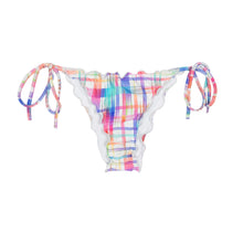 Carica l'immagine nel visualizzatore di Gallery, Product Front: Rio De Sol Slip Calcinha Plaid Frufru