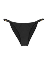 Carica l'immagine nel visualizzatore di Gallery, Product Front: Rio De Sol Slip Bottom Shimmer-Black Cheeky-Noa