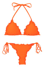 Carica l'immagine nel visualizzatore di Gallery, Product Front: Rio De Sol Completo Set Dots-Orange Frufru-Fio