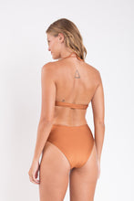 Carica l'immagine nel visualizzatore di Gallery, Model Back: Rio De Sol Reggiseno Top Nocciola Mila