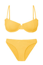 Carica l'immagine nel visualizzatore di Gallery, Product Front: Rio De Sol Completo Set Malibu-Yellow Balconet Essential-Comfy