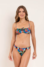 Carica l'immagine nel visualizzatore di Gallery, Model Front: Rio De Sol Reggiseno Top Flair Balconet-Tie