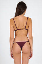 Carica l'immagine nel visualizzatore di Gallery, Model Back: Rio De Sol Reggiseno Top Barolo Tri-Fixo
