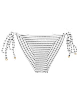 Carica l'immagine nel visualizzatore di Gallery, Product Front: Rio De Sol Slip Bottom Linea-White Cheeky-Tie