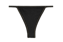 Carica l'immagine nel visualizzatore di Gallery, Product Front: Rio De Sol Slip Bottom Shimmer-Black California