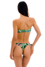 Carica l'immagine nel visualizzatore di Gallery, Model Back: Rio De Sol Completo Set Amazonia Bandeau-Reto Fio-Tie