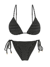 Carica l'immagine nel visualizzatore di Gallery, Product Front: Rio De Sol Completo Set Linea-Black Lia Cheeky-Tie