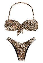 Carica l'immagine nel visualizzatore di Gallery, Product Front: Rio De Sol Completo Leopardo Bandeau