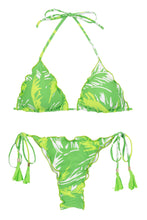 Carica l'immagine nel visualizzatore di Gallery, Product Front: Rio De Sol Completo Set Green-Palms Frufru-Fio