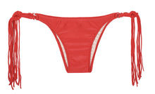 Carica l'immagine nel visualizzatore di Gallery, Product Front: Rio De Sol Slip Calcinha Franja Red