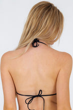 Carica l'immagine nel visualizzatore di Gallery, Image 07: Rio De Sol Reggiseno Top Nero Tri-Inv