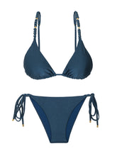 Carica l'immagine nel visualizzatore di Gallery, Product Front: Rio De Sol Completo Set Shimmer-Shark Lia-Noa Lacinho