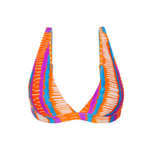 Carica l'immagine nel visualizzatore di Gallery, Product Front: Rio De Sol Reggiseno Top Stripes Alba