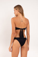 Carica l'immagine nel visualizzatore di Gallery, Model Back: Rio De Sol Slip Bottom Malibu-Black Baobi
