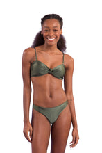 Carica l'immagine nel visualizzatore di Gallery, Model Front: Rio De Sol Completo Set Croco Bandeau-Joy Nice-Fio