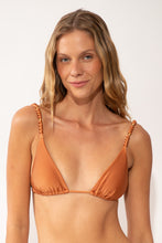 Carica l'immagine nel visualizzatore di Gallery, Gallery: Rio De Sol Reggiseno Top Shimmer-Nocciola Lia-Noa