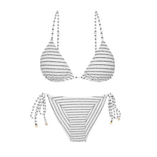 Carica l'immagine nel visualizzatore di Gallery, Product Front: Rio De Sol Completo Set Linea-White Lia Cheeky-Tie