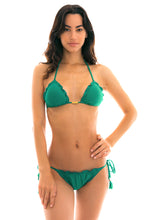 Carica l'immagine nel visualizzatore di Gallery, Model Front: Rio De Sol Slip Bottom Malaquita Eva Micro