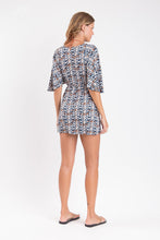 Carica l'immagine nel visualizzatore di Gallery, Model Back: Rio De Sol Mini Dress Ikat Mini Dress
