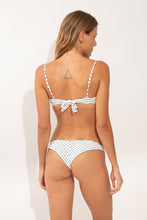 Carica l'immagine nel visualizzatore di Gallery, Model Back: Rio De Sol Slip Bottom Linea-White Nice