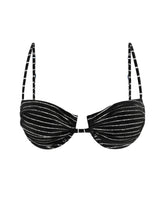 Carica l'immagine nel visualizzatore di Gallery, Product Front: Rio De Sol Reggiseno Top Linea-Black Zaya