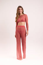 Carica l'immagine nel visualizzatore di Gallery, Model Front: Rio De Sol Top Da Spiaggia Floral-Scales Top Harper