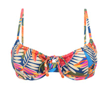 Carica l'immagine nel visualizzatore di Gallery, Product Front: Rio De Sol Reggiseno Top Jungle Balconet-Tie